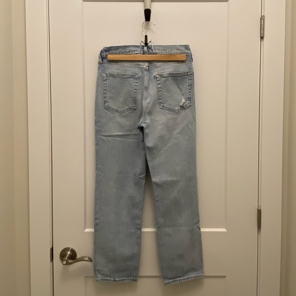 GAP High Rise Destructed Cheeky Straight Jeans (4/27) - Picture 10 of 10